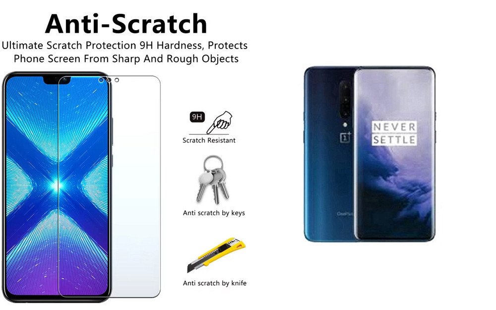 Защитное стекло NeoGlass для OnePlus 7 Pro – ультрапрозрачное и устойчивое Киев - изображение 1