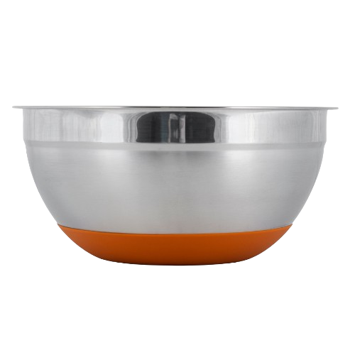 Миска d24*11см нержавіюча сталь б/кришки з антиковзаючим дном 4349 KAMILLE Житомир - фото 2