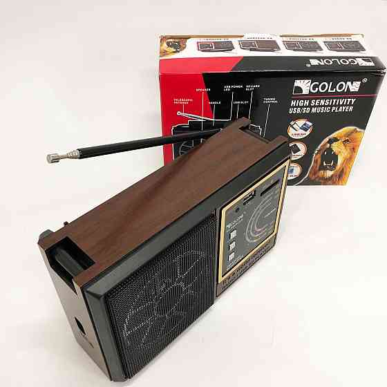 Мощный радиоприёмник GOLON, Классические радиоприемники на батарейках, Радио приемники от сети TS-54 Киев