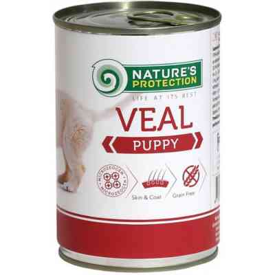Консерви для собак Nature&apos;s Protection Puppy Veal 400 г (KIK45087) Вінниця