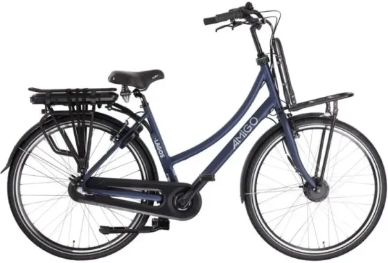 Велосипед Amigo E-Lagos T2 Inch 50Cm Women 3Sp Rim Brakes Matte Blue 28 Киев