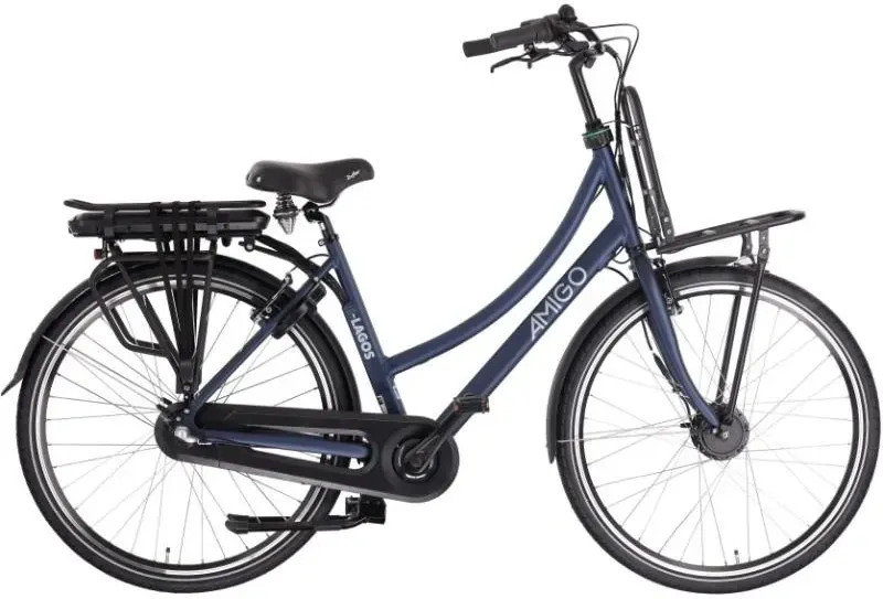 Велосипед Amigo E-Lagos T2 Inch 50Cm Women 3Sp Rim Brakes Matte Blue 28 Киев - изображение 1