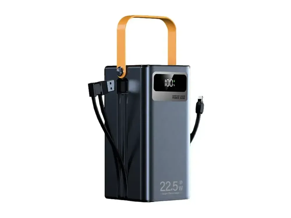 Зовнішній акумулятор (power bank) 60000 мА · год 22,5Вт потужний портативний TUGII Y106 для смартфонів Одеса - фото 2