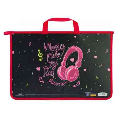 Папка - портфель Maxi А4 пластиковий на блискавці My Unicorn (MX30001-04) Вінниця