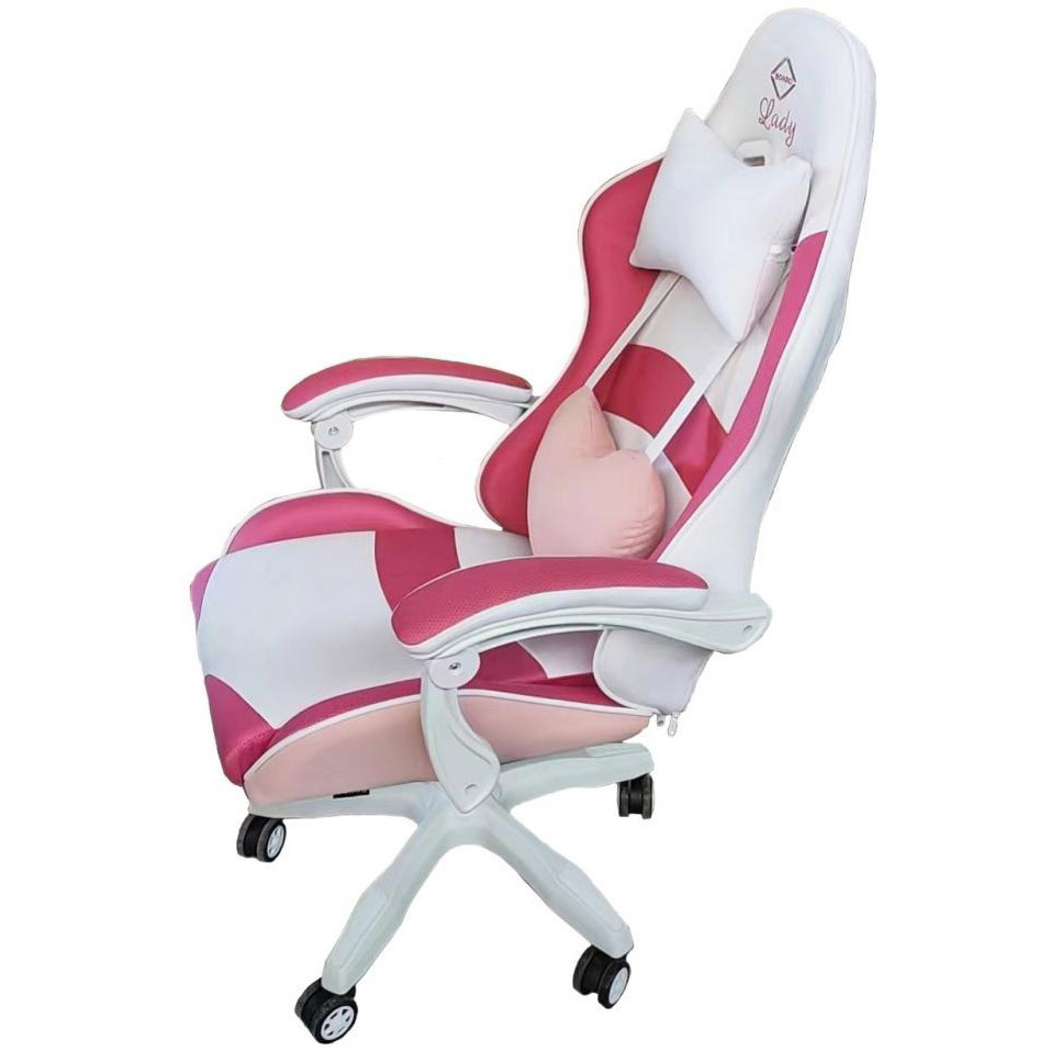 Крісло геймерське комп'ютерне ігрове BONRO LADY 807 офісне для комп'ютера дому і офісу Київ - фото 7