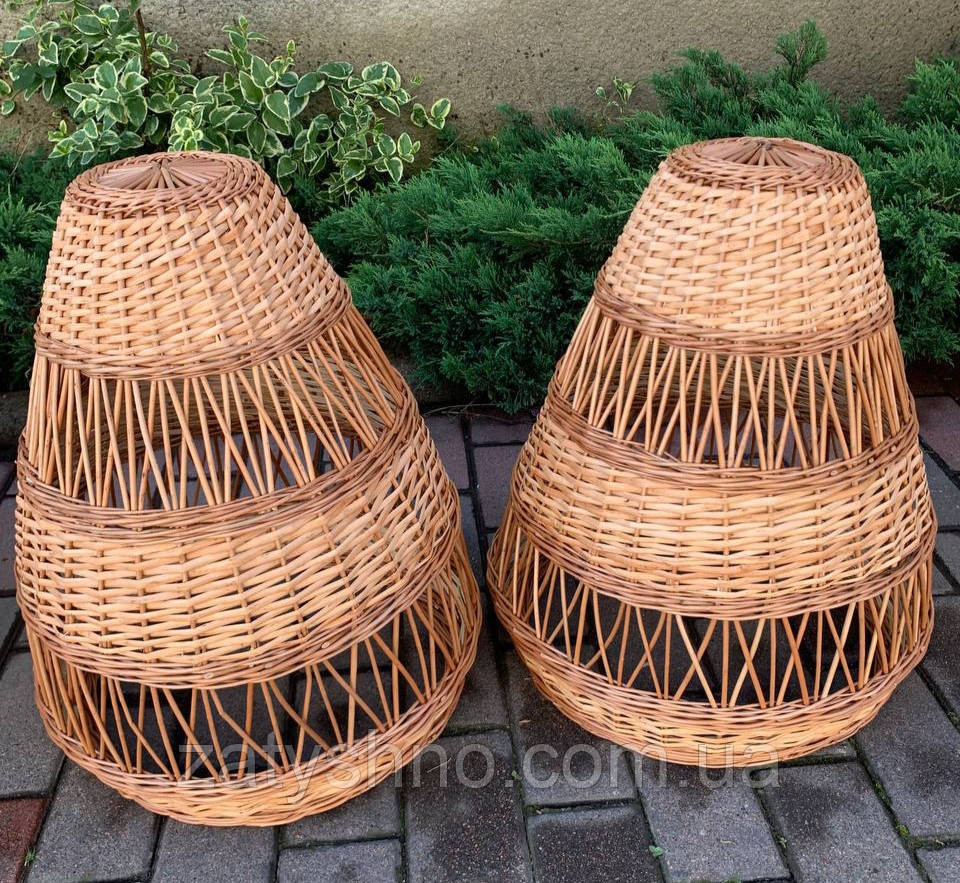 Плетеные бра, люстра из лозы Киев - изображение 2