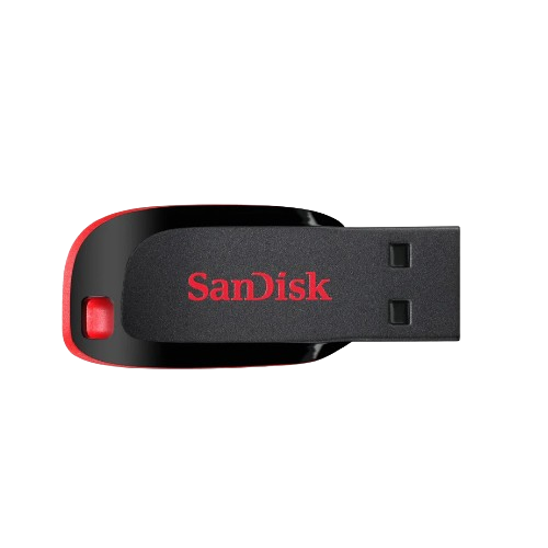 Флешка 32Гб USB 2.0 чорний/червоний Cruzer Blade SanDisk Житомир