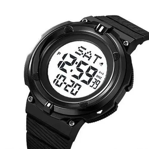 Спортивний водонепроникний годинник SKMEI 2010BKWT BLACK-WHITE, Військовий годинник NM-446 для ЗСУ Київ - фото 1