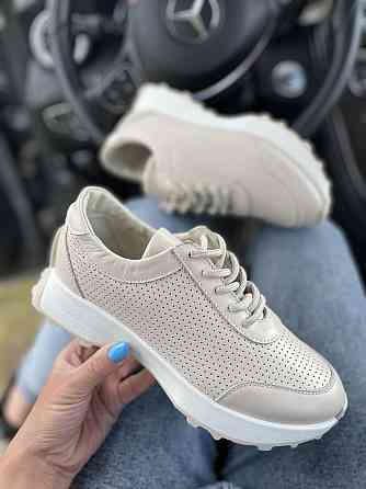 Zemira Кросівки жіночі ZEMIRA 188/8344 ST бежеві (весна-літо, шкіра натуральна) (5034) Коломыя