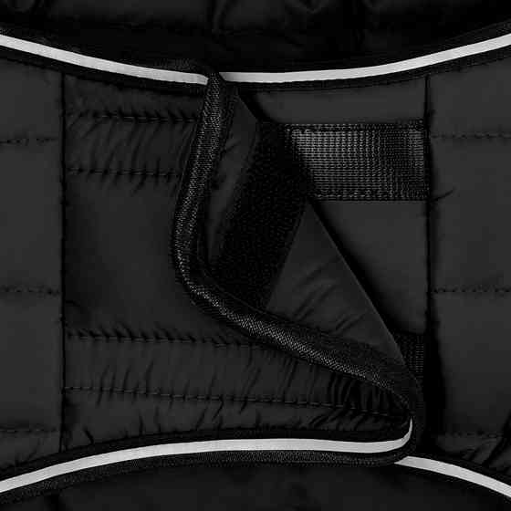 Курточка-накидка для собак AiryVest, M, B 52-62 см, С 36-47 см черный Киев