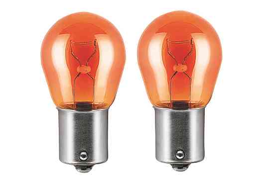 Комплект указательных ламп накаливания OSRAM PY21W 7507-2BL Amber 12V BAU15s Blister (2 шт) Харьков