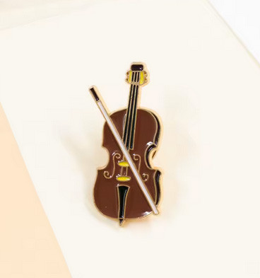 Брошь на одежду классика Скрипка Киев - изображение 1