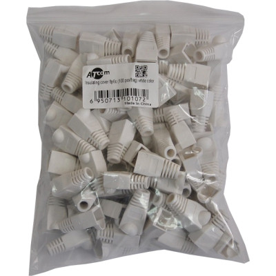 Ковпачок конектора Atcom RJ-45 белый 100шт (10107) Вінниця - фото 2