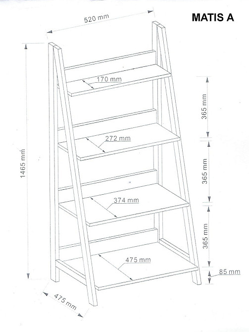 Стелаж MATIS A Дніпро - фото 6