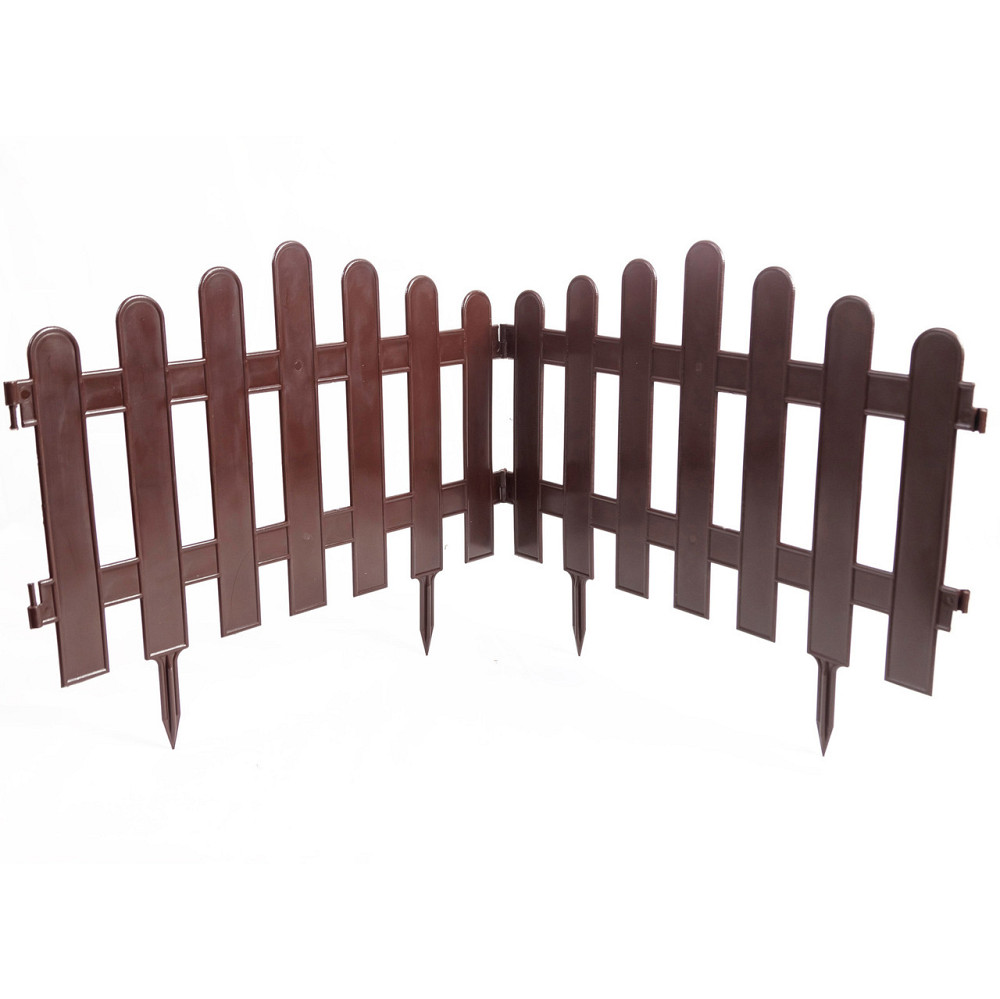 Паркан декоративний коричневий 39,5 см × 27 см Дніпро - фото 7