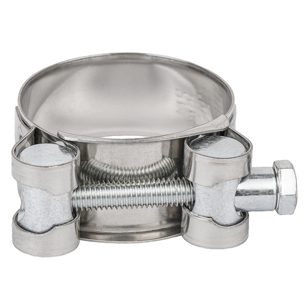 Хомут силовий неіржавкий 20 мм Ø40-43 мм (КРАТНО 5 шт.) SIGMA (2508141) Київ - фото 2