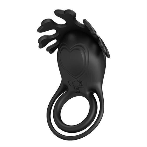 Ерекційне кільце - Pretty Love Vibrant Penis Ring Ruben Black Sex Aura Київ - фото 2