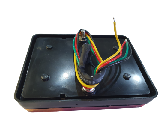 Ліхтар LED задній універсальний 120 х 95 х 22; 12/24/30V; 12 led діодів; + 20 см дріт Мукачево