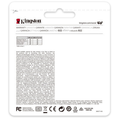 USB флеш накопичувач Kingston 256GB DataTraveller 70 USB 3.2 / Type-C (DT70/256GB) Вінниця - фото 9