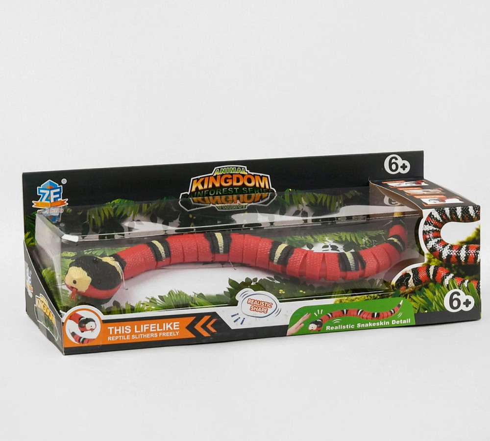 Змія на радіокеруванні з підсвічуванням очей 39см Червона (9909 S) Чернігів - фото 1