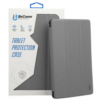 Чехол для планшета BeCover Tri Fold Soft TPU Apple iPad mini 6 2021 Gray (706722) Винница - изображение 1