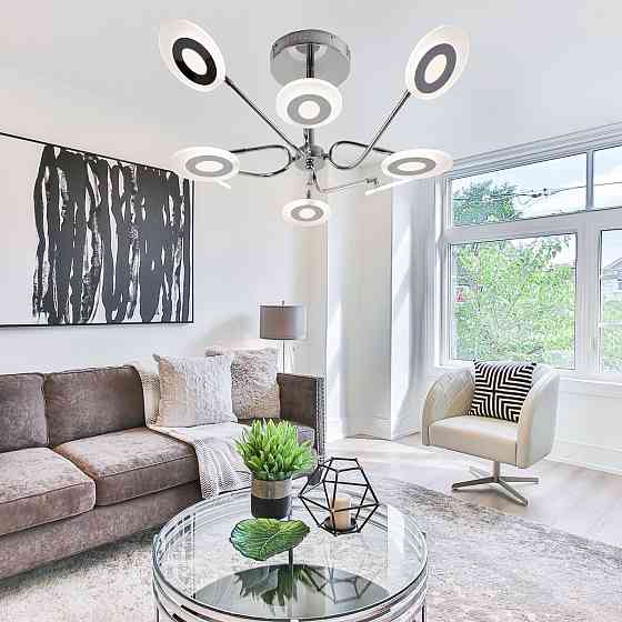 Люстра світлодіодна у вітальню Sirius 8929-8 102W Коломия