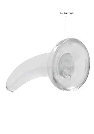 Фалоімітатор - Realrock Dildo 4,5" Transparent Sex Aura Київ