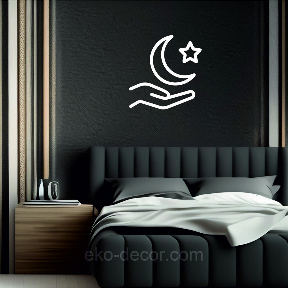 Декоративне настінне Панно «Іслам» Декор на стіну 70*70 см, Білий Київ - фото 8