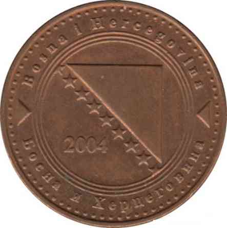 Босния-Герцеговина. 10 фенингов 2004 год. Полтава