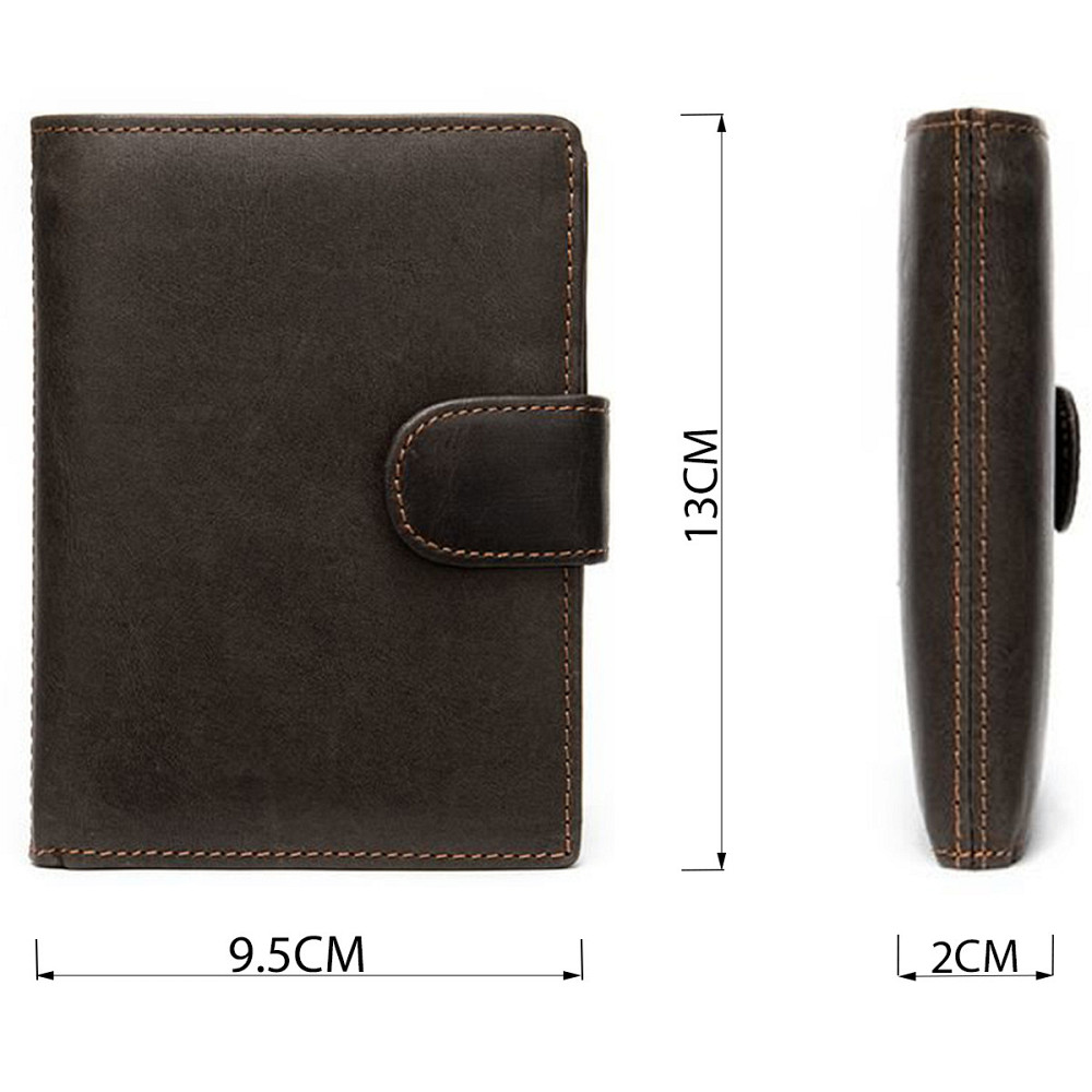 Кошелек мужской Vintage 14925 Коричневый Киев - изображение 4