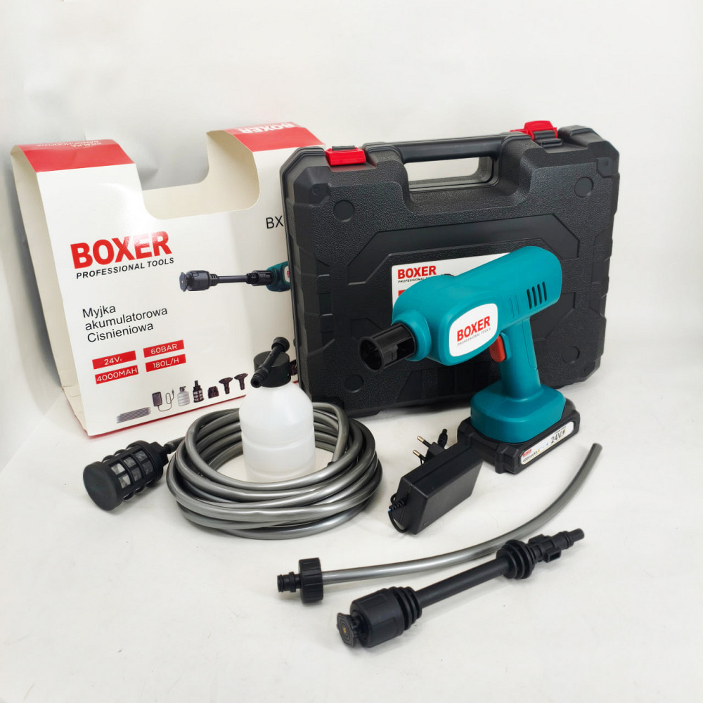 Портативна мийка для автомобіля в зручній валізі, Професійні мийки високого тиску MN-98 Львів - фото 4