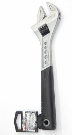 Ключ розвідний з прогумованим руківям (захоплення 29мм, 250ммL) Одеса - фото 1