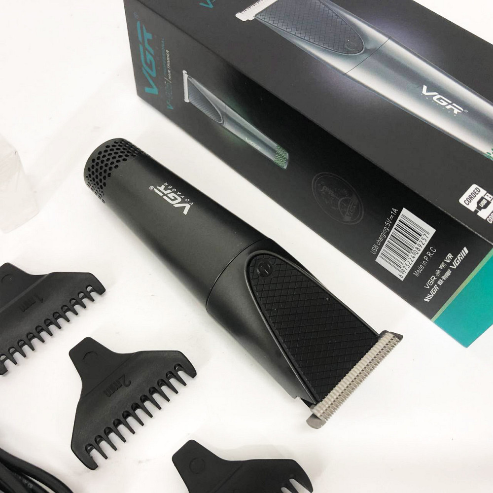 Бездротові машинки для стрижки легкі, Машинка для стрижки волосся з регульованою довжиною DI-63 Київ - фото 2