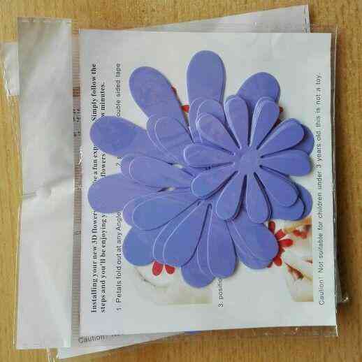 Набір фіолетових квіток - 12шт. Київ