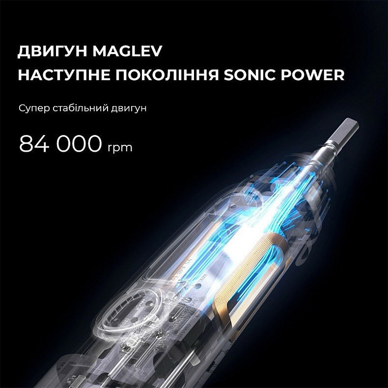 Розумна зубна електрощітка Oclean X Plus Pro Digital Blue (6970810556186) ( 16151 ) Харьков - изображение 8