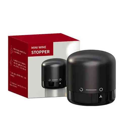 Пробка вакуумная для вина многоразовая мини стоппер силикон пластиковый герметичный 18-19мм Киев