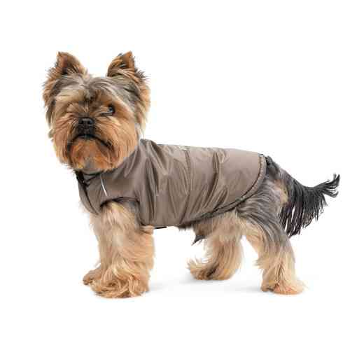 Жилет Pet Fashion Hardy для собак утеплений водонепроникний з отвором для повідця бежевий розмір XL Київ