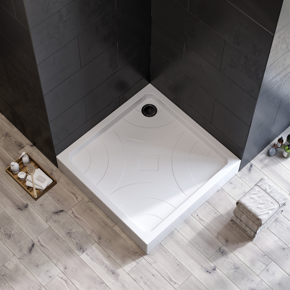 Поддон Grace акриловый 80x80, квадратный Киев - изображение 2