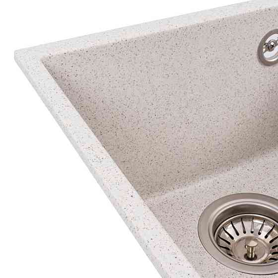 Гранітна мийка для кухні VALESO ROXY 3744 матова Топаз Коломыя