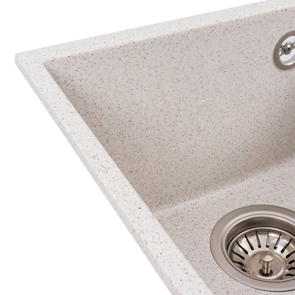 Гранітна мийка для кухні VALESO ROXY 3744 матова Топаз Коломыя - изображение 5