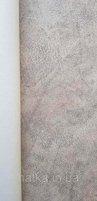 Шпалери метрові вінілові на флізеліні Sintra Vila під штукатурку коричневі із сірим 533550 Київ - фото 2