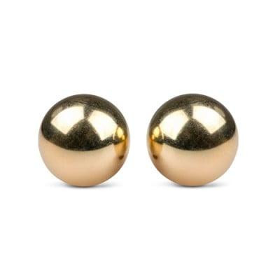 Вагинальные шарики Gold ben wa balls, 25 мм Sex Aura Киев - изображение 2