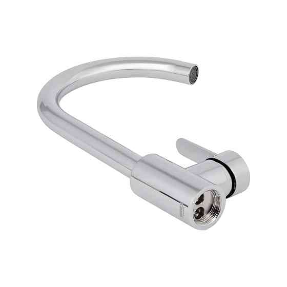 Смеситель для кухни U-образный Brinex Pure 015F U-образный Chrome BRIPUR015FCRM Киев