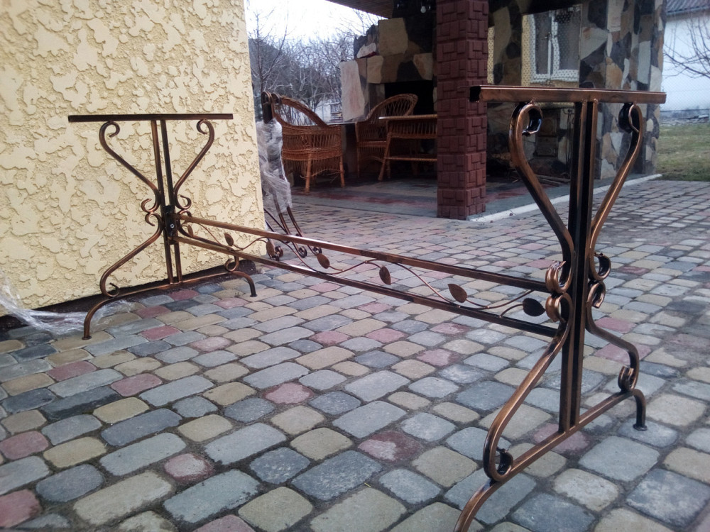 Лавка садова боковини ковані для лавки 2 шт V-004 Київ - фото 7