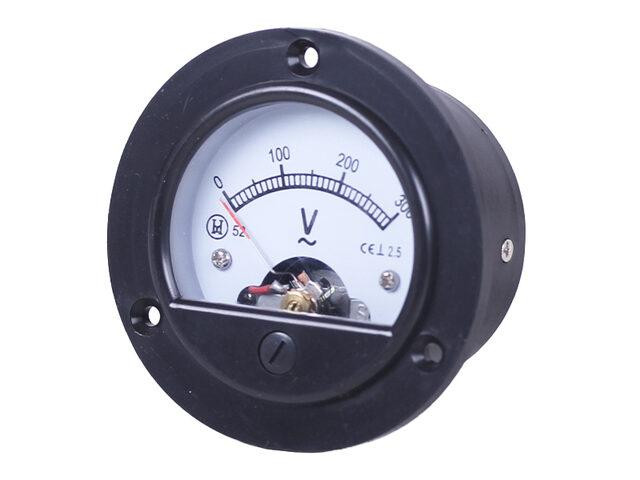 Вольтметр 300V круглий на генератор Мукачево - фото 1