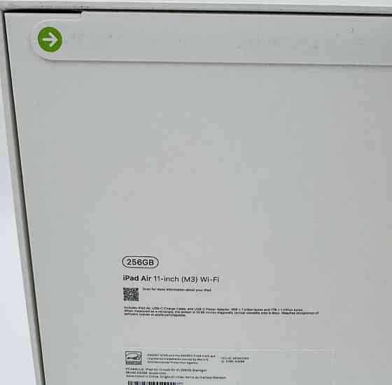 Планшет Apple iPad Air 7 2025 
M3 
11