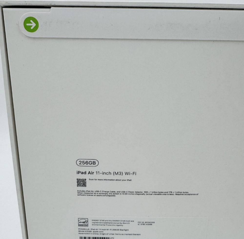 Планшет Apple iPad Air 7 2025 
M3 
11" екран 
256GB Київ - фото 2