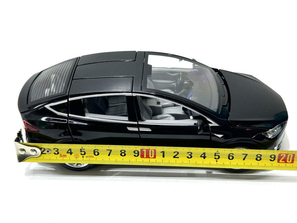 Машина Автосвіт Tesla Model X інерційна відчиняються двері капот багажник 20см Чорна (AP-1722) Чернигов - изображение 8