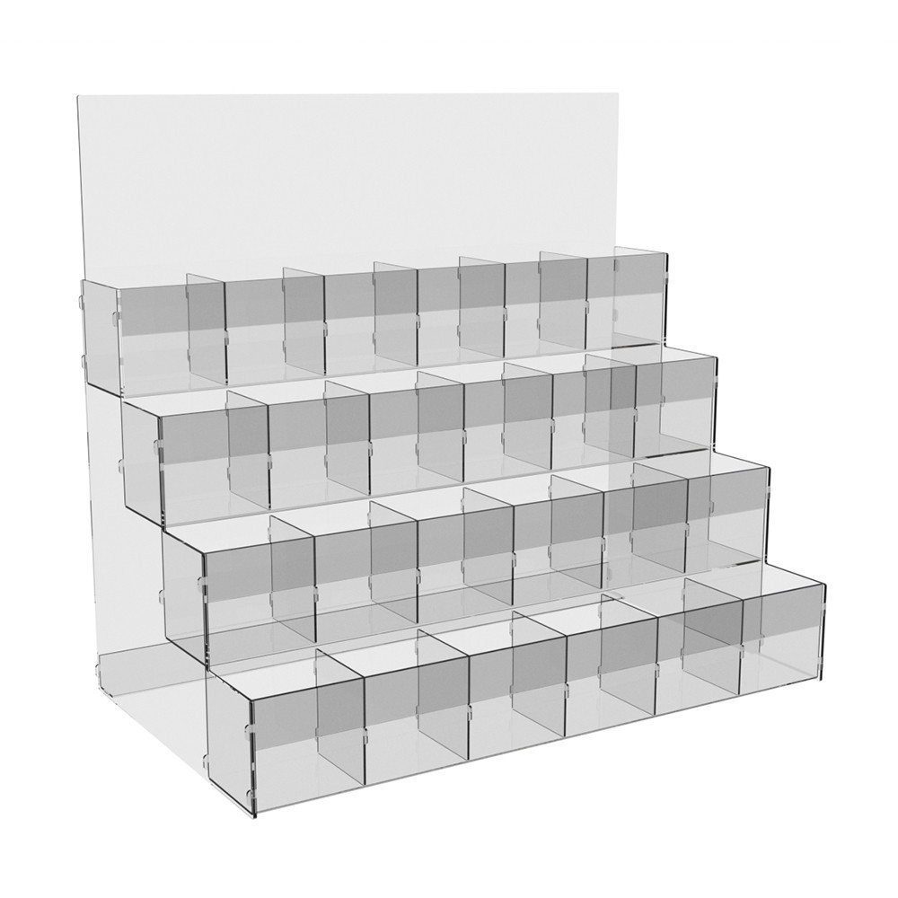 Підставка EKOSTAR для ручок та олівців 4 яруси на 24 комірки Київ - фото 3