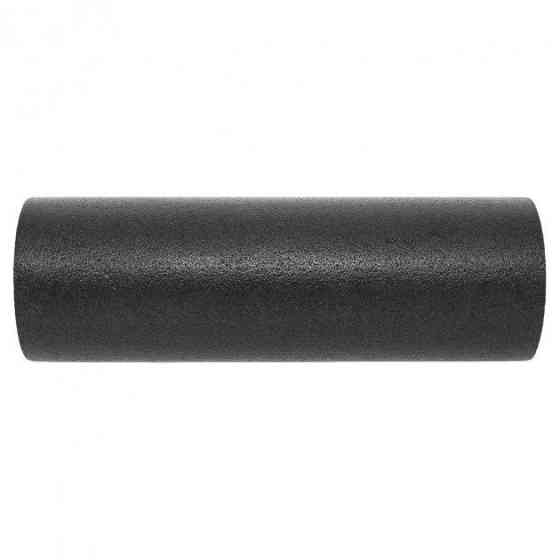 Массажный ролик (роллер) гладкий PowerPlay 4021 Fitness Roller Черный (30x15см.) Киев